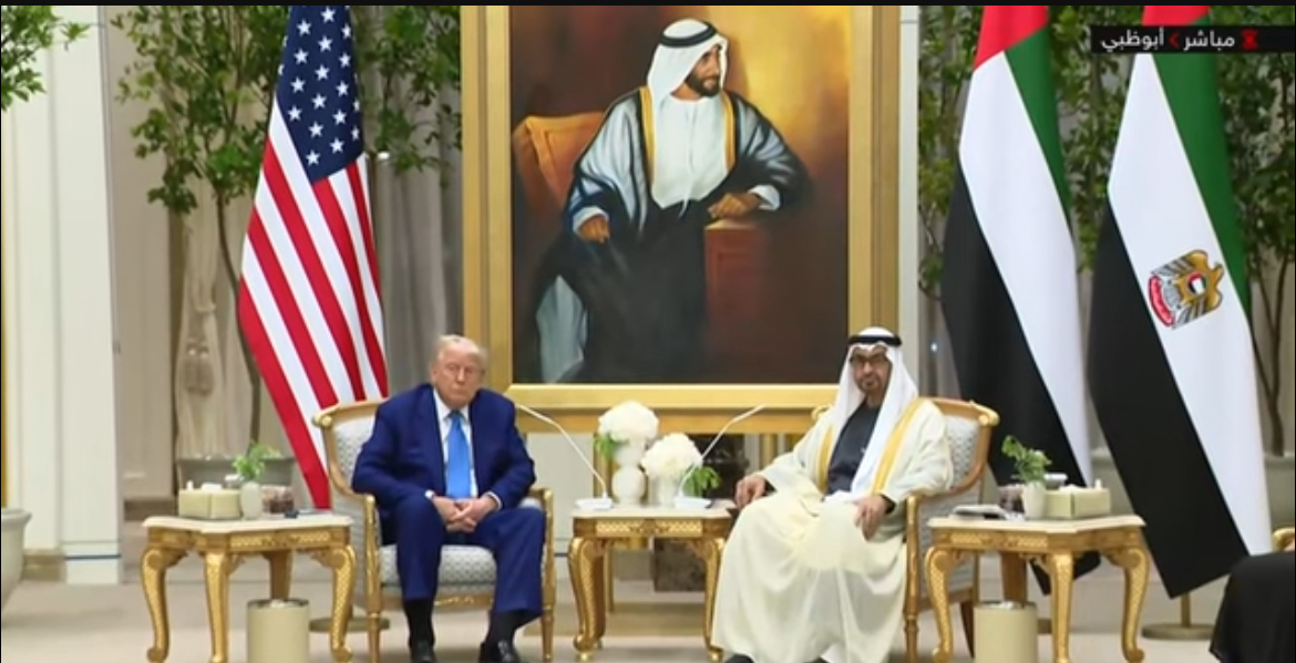 مباحثات استراتيجية بين الرئيس الأميركي ومحمد بن زايد في أبو ظبي