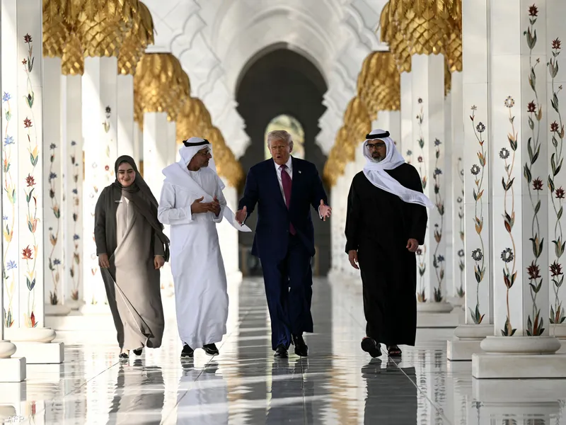 مباحثات استراتيجية بين الرئيس الأميركي ومحمد بن زايد في أبو ظبي