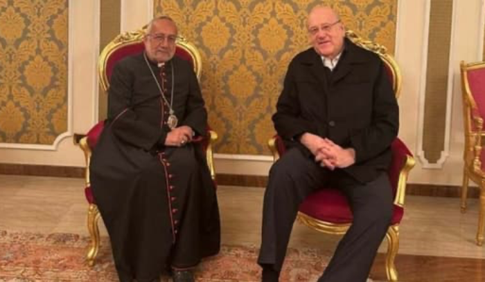 ميقاتي بحث مع البطريرك ميناسيان في الأوضاع