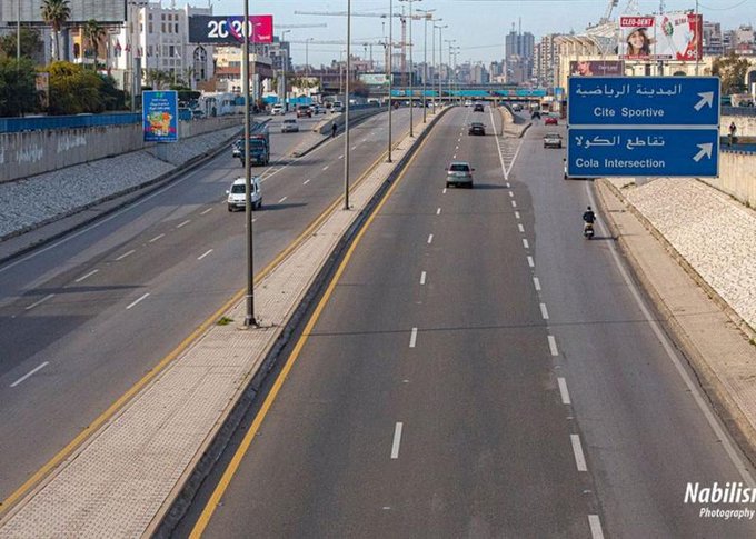 أعمال إنارة جديدة على طريق المطار تبدأ غدًا