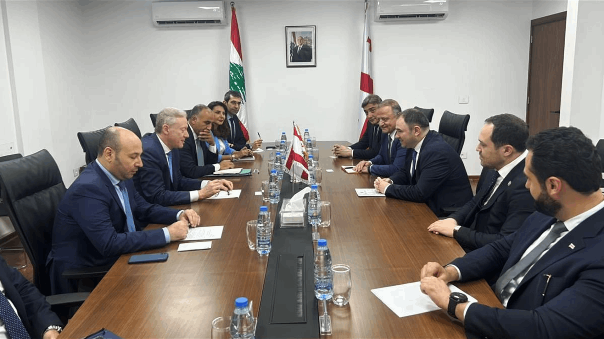 رجّي بحث مع وفد برلمانيّ من جورجيا في العلاقات الثنائية