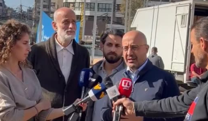 ياسين أطلق المرحلة الأولى من توزيع المساعدات إلى العائدين والمتضرّرين في الضاحية