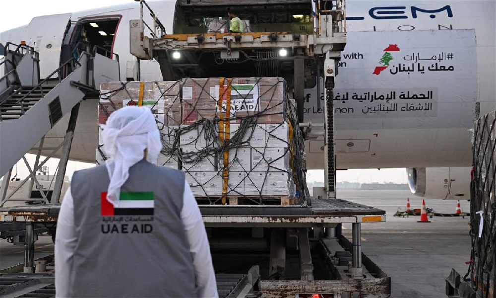 وصول طائرة مساعدات تشيكية للجيش محملة بالمواد الغذائية والطبية