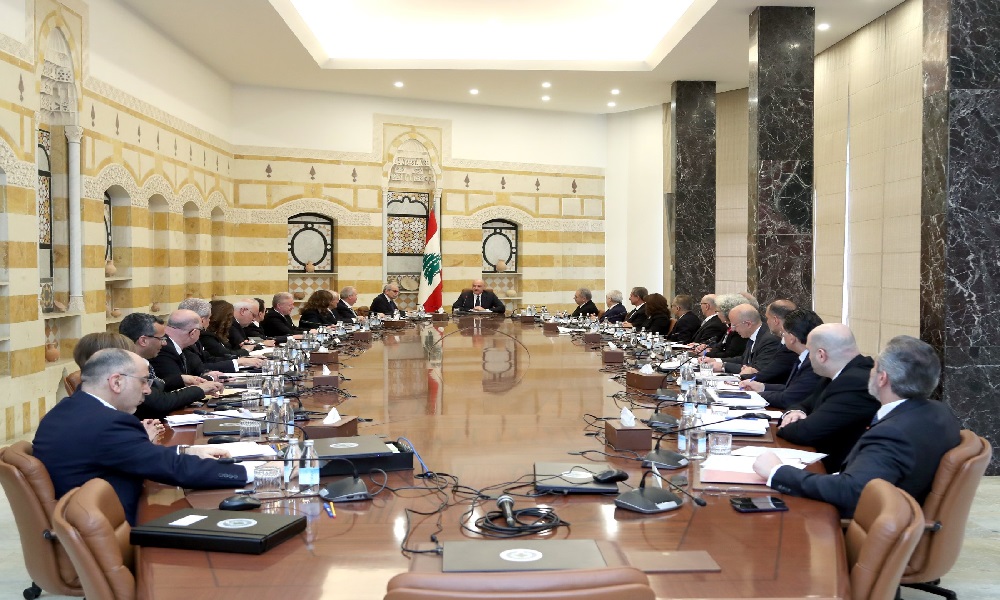 بدء جلسة مجلس الوزراء في بعبدا ومرقص يوضح سبب تأخير تعيينات تلفزيون لبنان