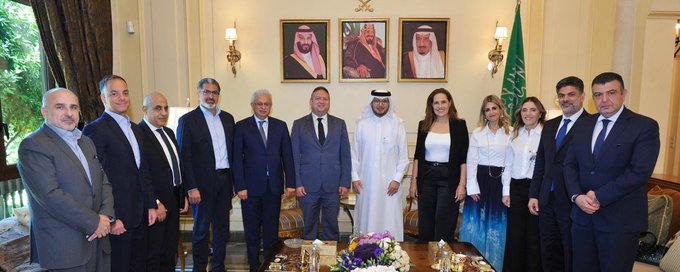 بخاري بحث مع وفد تجمع الشركات اللبنانية تعزيز التعاون والتحضيرات لإنجاح موسم الصيف