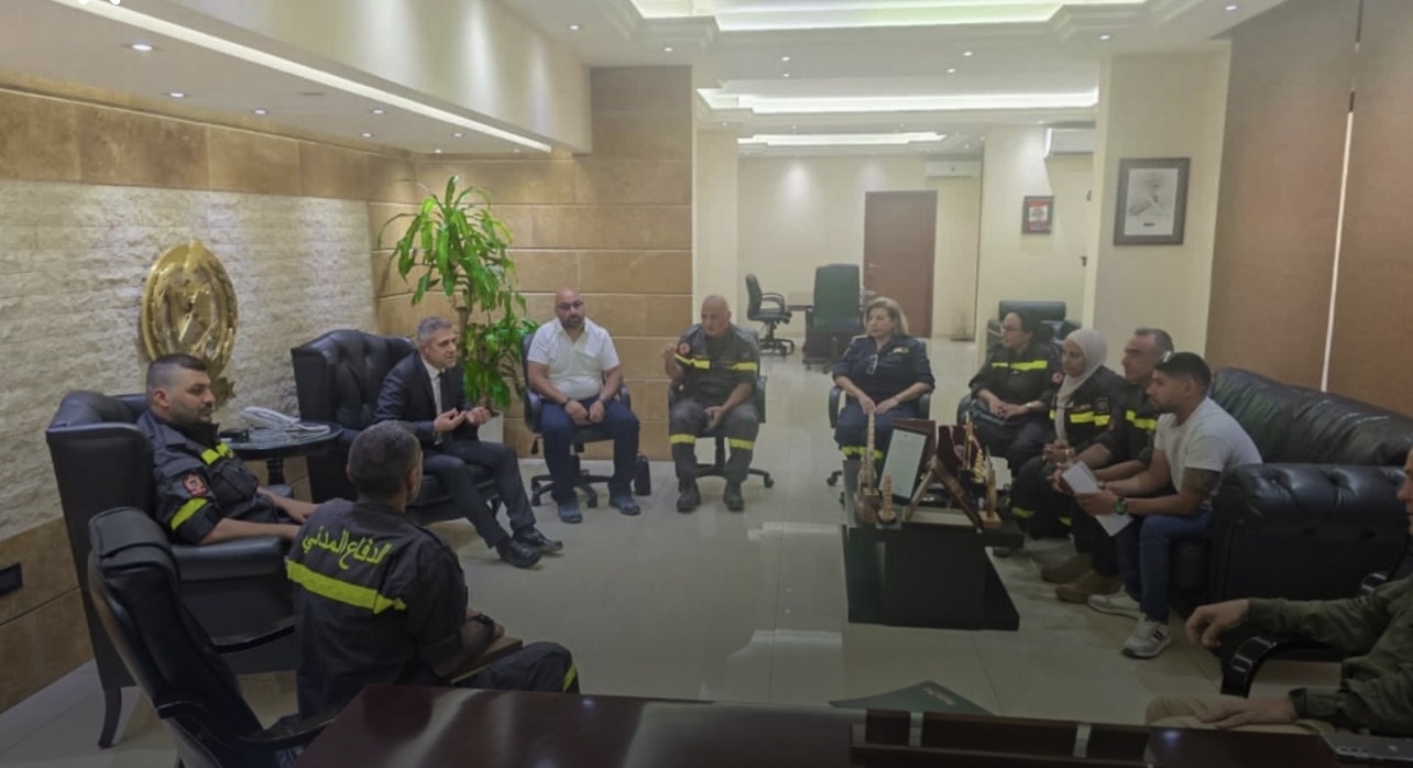 وعدٌ للمتطوّعين في الدفاع المدني
