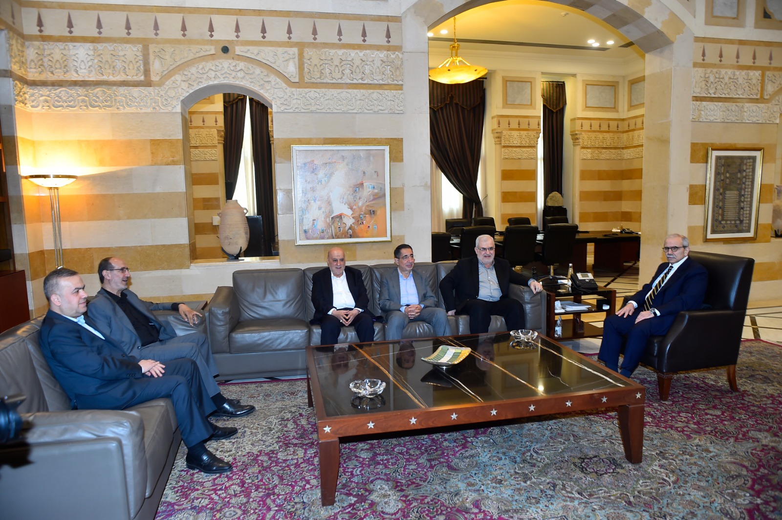 رعد بعد لقائه سلام: لا نربط إعادة الإعمار بنزع السلاح وأولوية إنهاء الاحتلال تتصدر