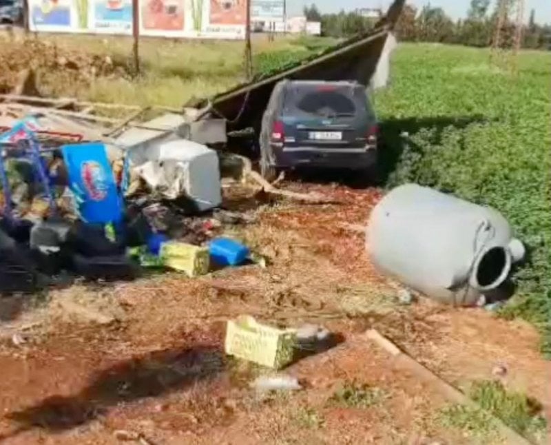 وفاة سوري في حادث سير على أوتوستراد بعلبك