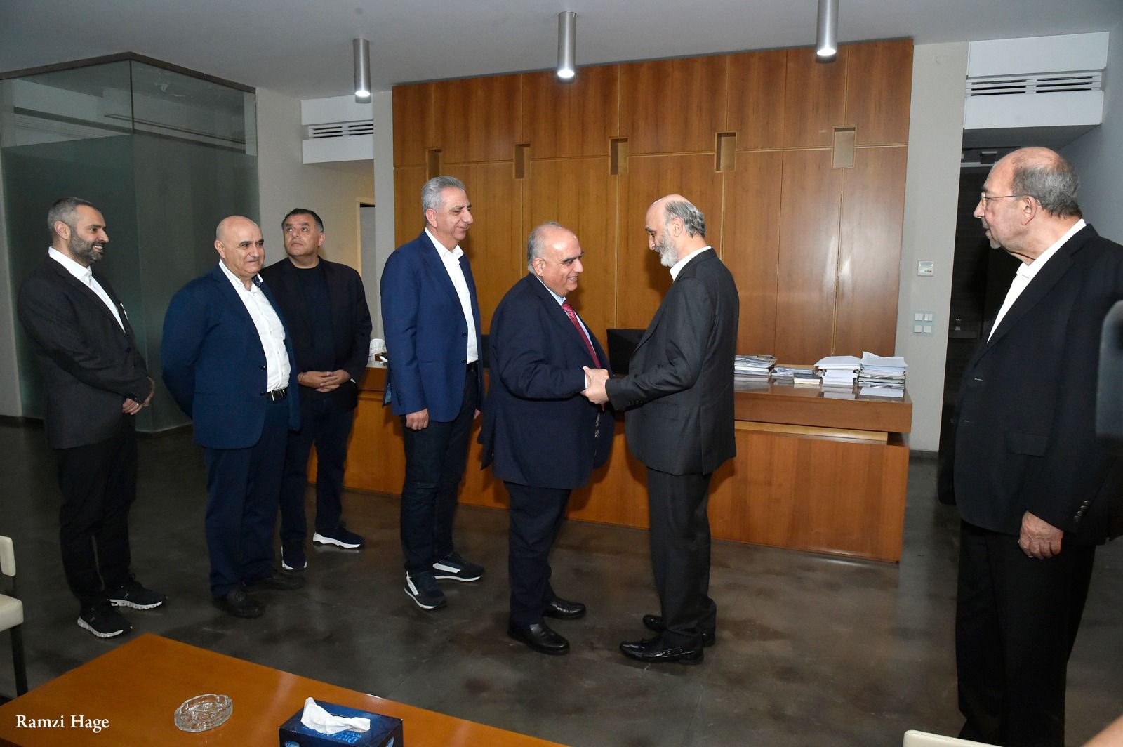 زيارة بعينو إلى معراب بعد فوزه برئاسة اتحاد بلديات كسروان - الفتوح