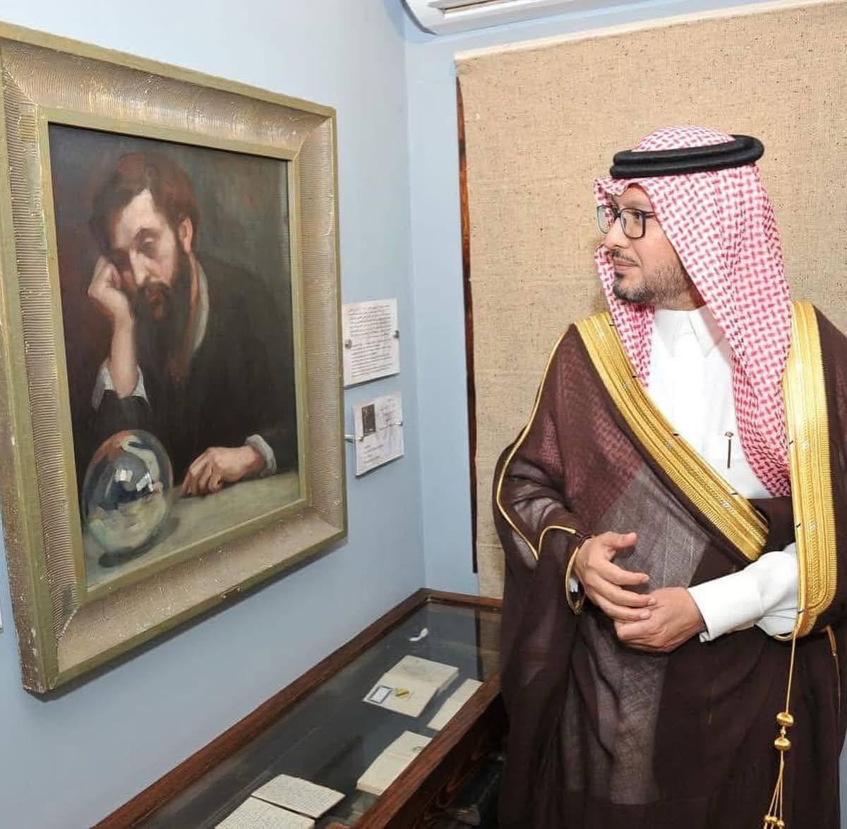 سفير المملكة في لبنان يزور متحف جبران خليل جبران