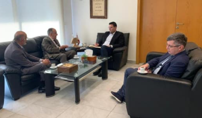 الحاج حسن أطلع نحاس على عمليات المسح لرفع أضرار العدوان