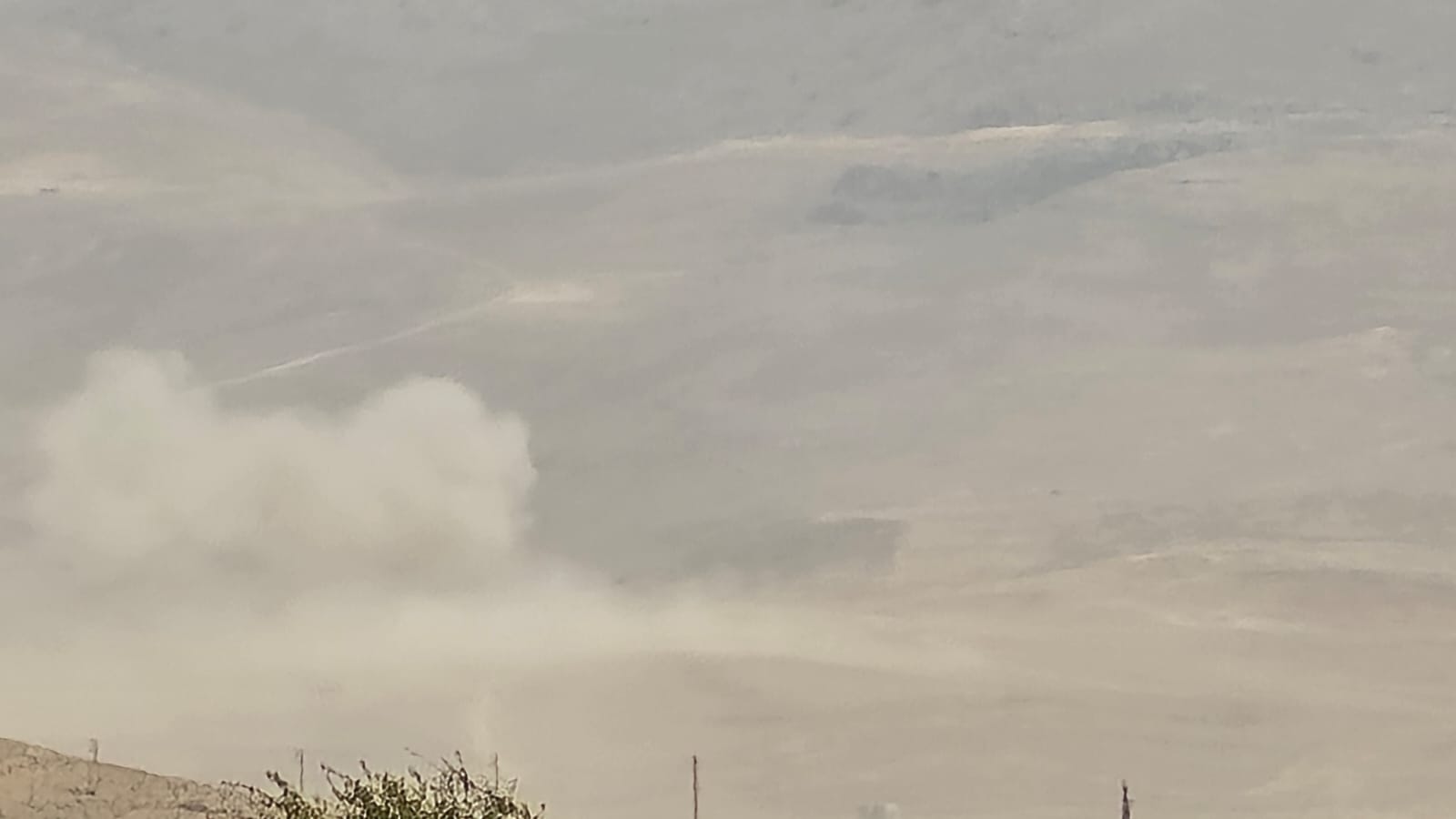 بالصور: تفجير ذخائر غير منفجرة في الطيبة