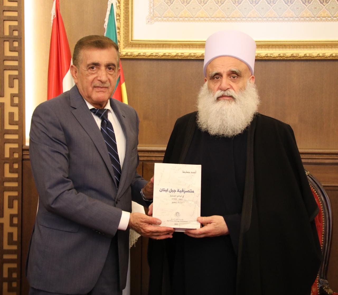 شيخ العقل التقى ناصر... وبحث في تداعيات الانتخابات البلدية والأوضاع العامة