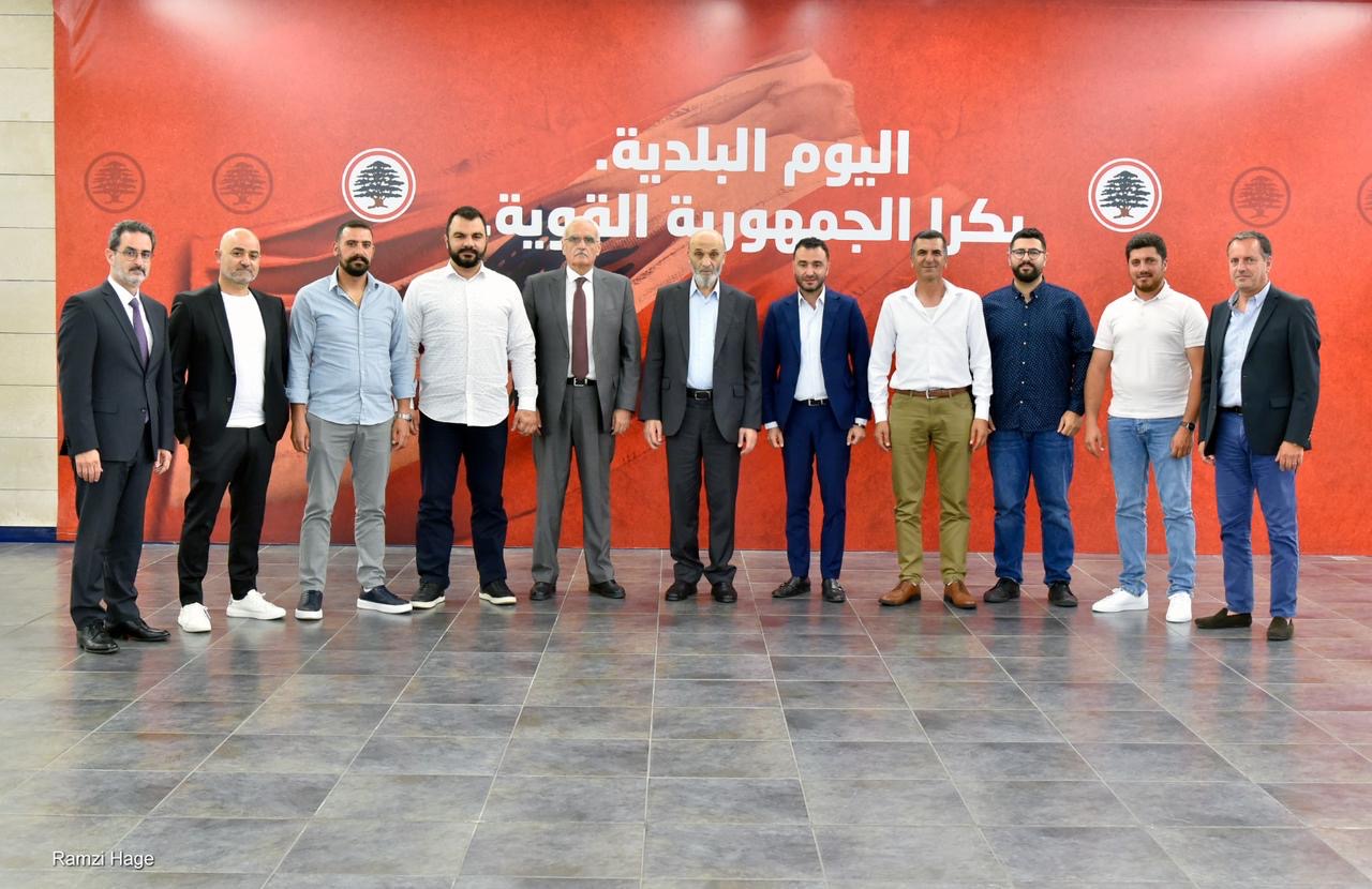 جعجع يلتقي وفدين من بلديتي عبرين وحردين ويبحث في الشؤون الإنمائية