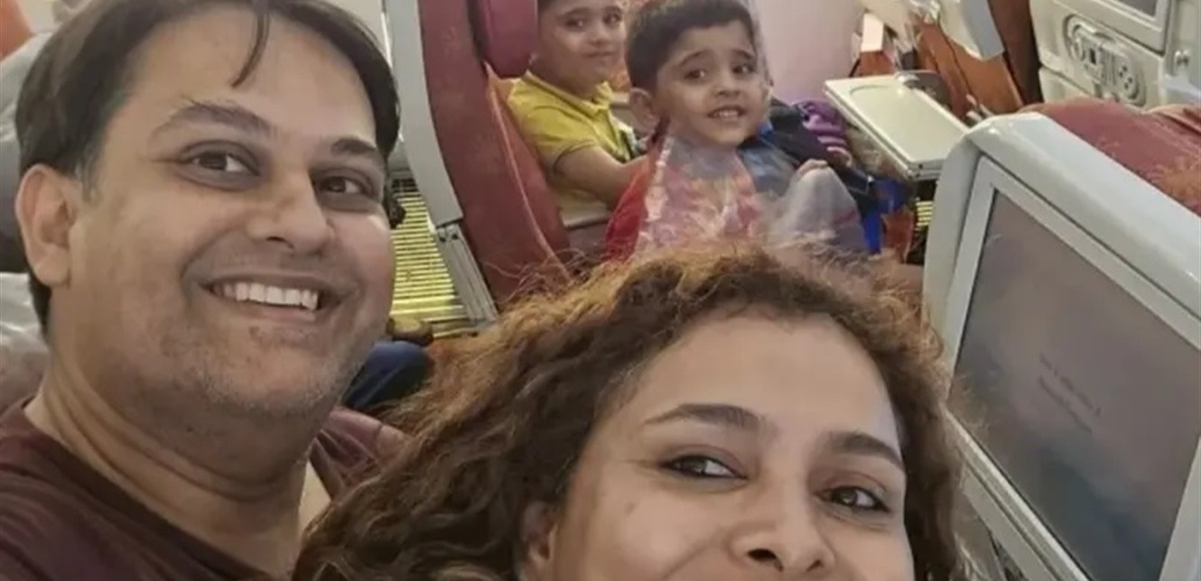 صورة سيلفي أخيرة... وفاة عائلة بأكملها في تحطّم الطائرة الهنديّة