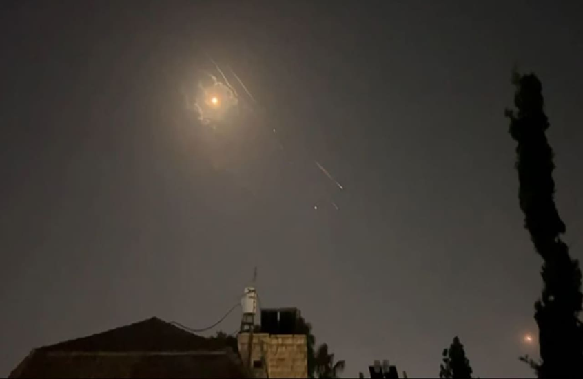 سقوط أجسام جوية إيرانية وإسرائيلية مساء أمس في الاردن