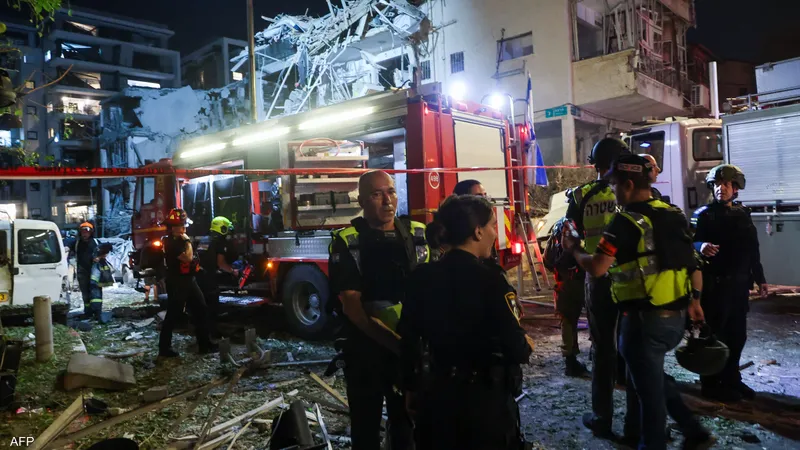 قتلى وجرحى بضربات صاروخية إيرانية على إسرائيل