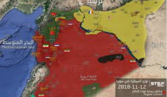 نهاية النظام الإيراني بعد النظام في سوريا؟!<br />
بوادر تقسيم سوريا وسايكس - بيكو جديدة!