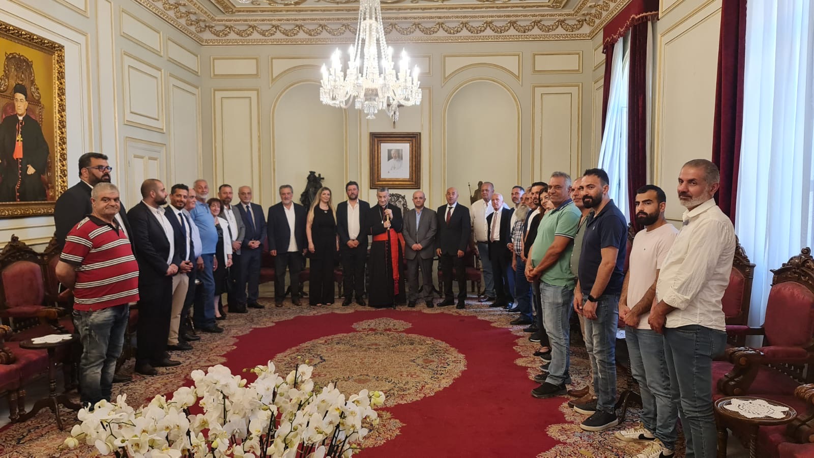 وفد من رؤساء بلديات ومخاتير الكورة في بكركي والموضوع عرف رئاسة الاتّحاد