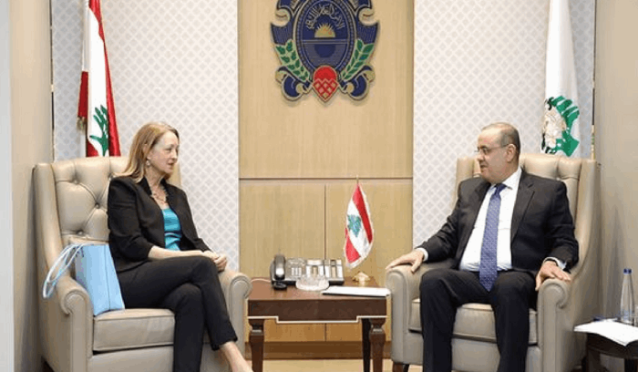 البيسري استقبل السفيرة الأميركية... وهذا ما جرى بحثه