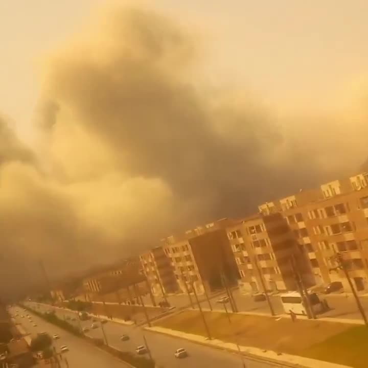 قصف عنيف يستهدف موقعاً للحرس الثوري الإيراني في الأحواز