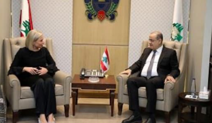 البيسري بحث في التطوّرات مع بلاسخارت وسفير مصر