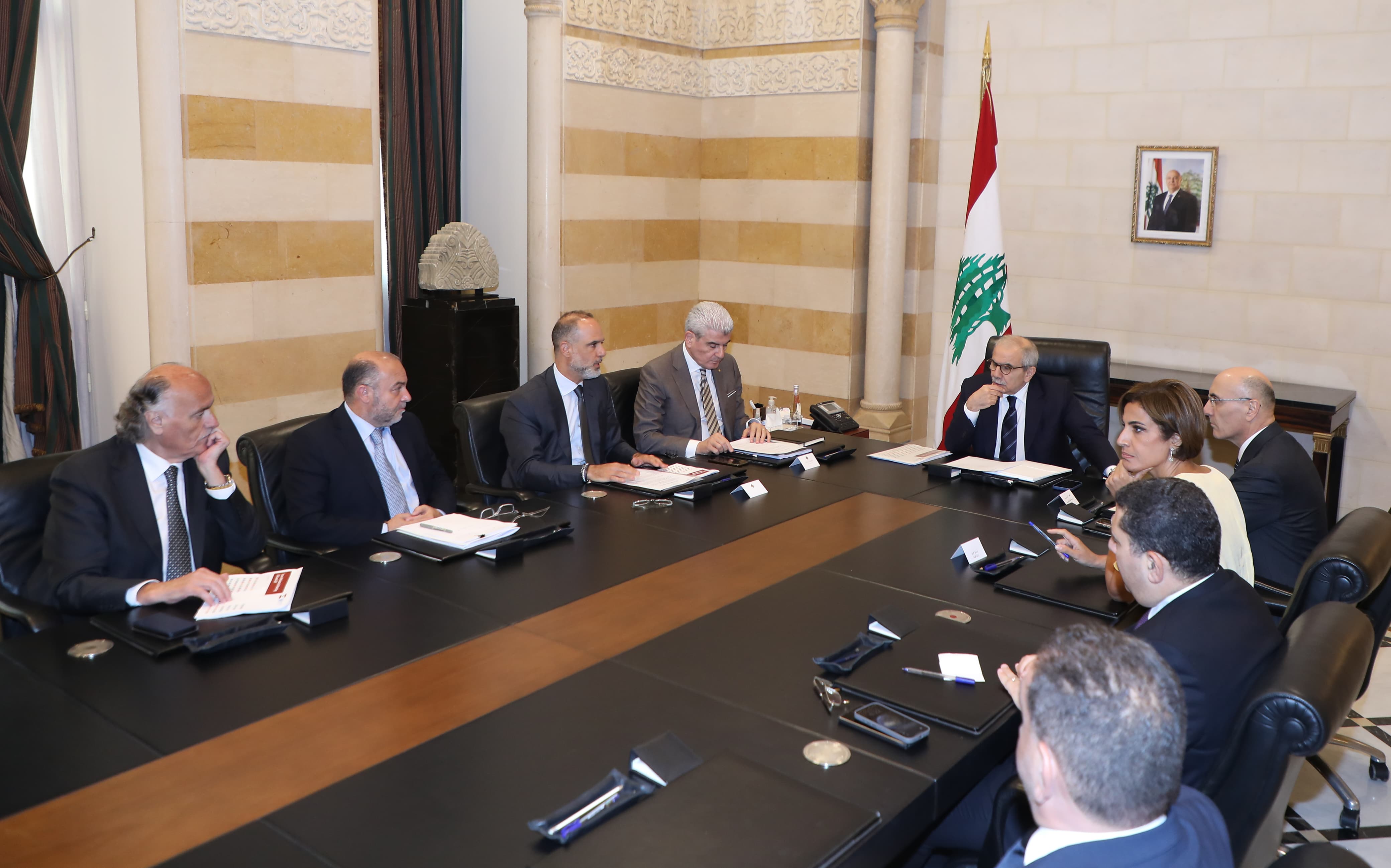اجتماع حكومي رفيع المستوى في السرايا لبحث آلية عمل صندوق تعافي لبنان