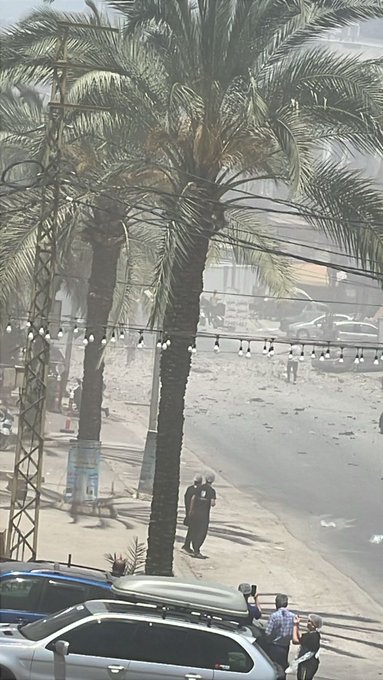 غارة إسرائيلية تستهدف النبطية الفوقا