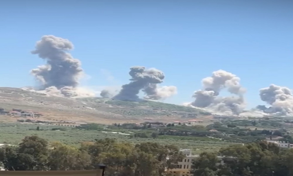 15 غارة استهدفت جنوب لبنان