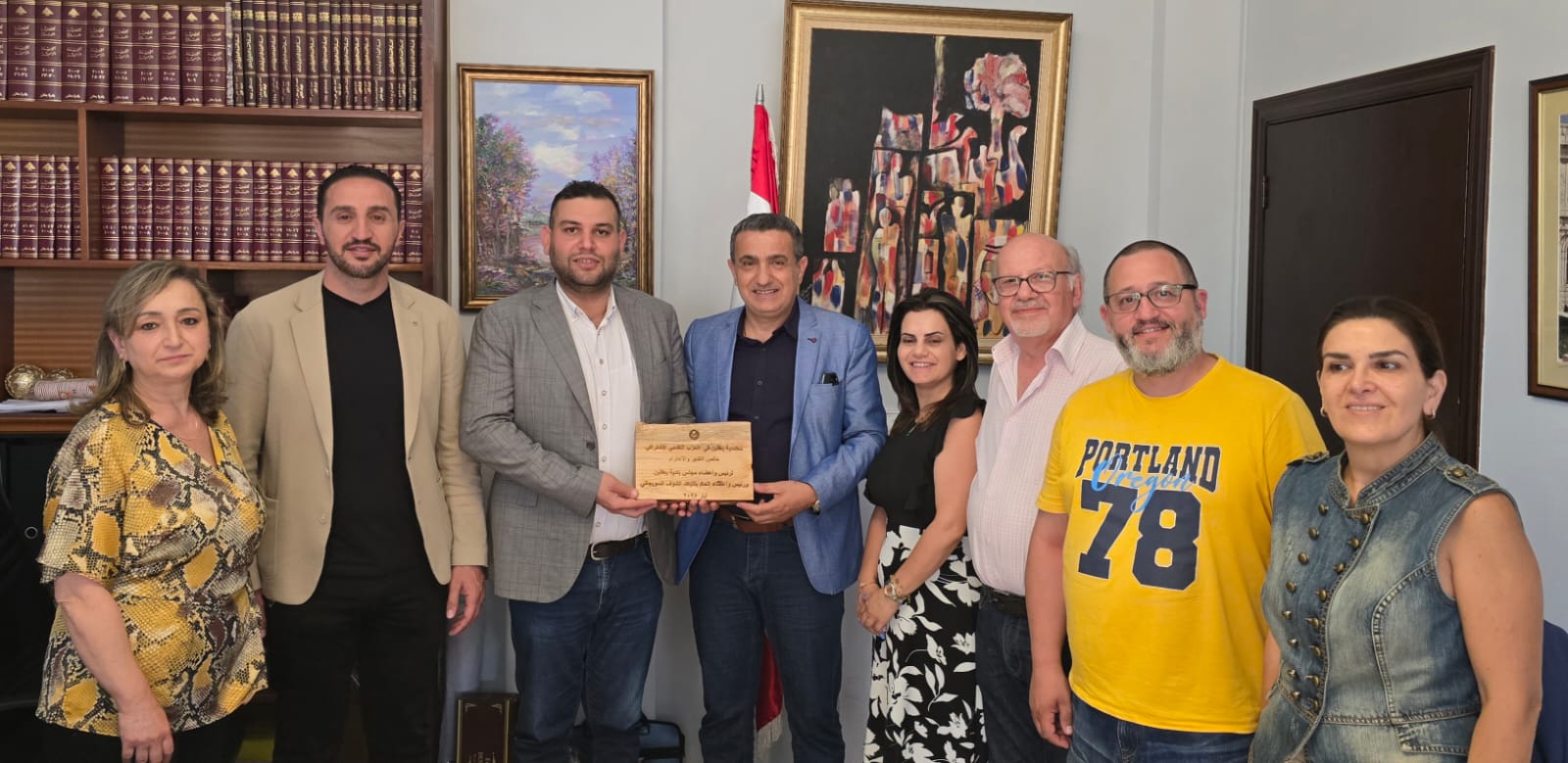 معتمدية بعقلين في التقدمي هنأت الغصيني لإنتخابه رئيساً لإتحاد الشوف السويجاني