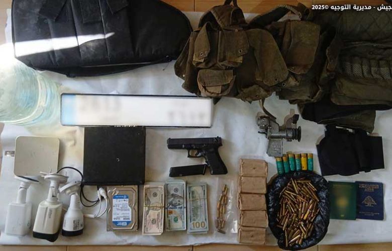 عمليات دهم وتوقيف شخص في بلدة حورتعلا - بعلبك