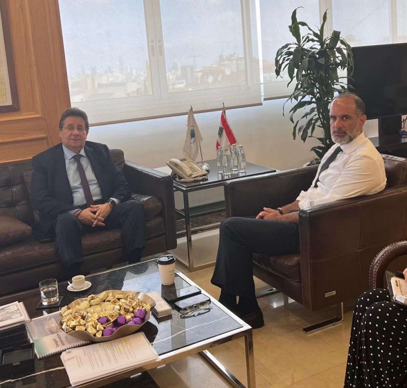 المتن واجهة لبنان... كنعان ورسّامني يناقشان استكمال مشاريع بنية تحتية في المتن الشمالي