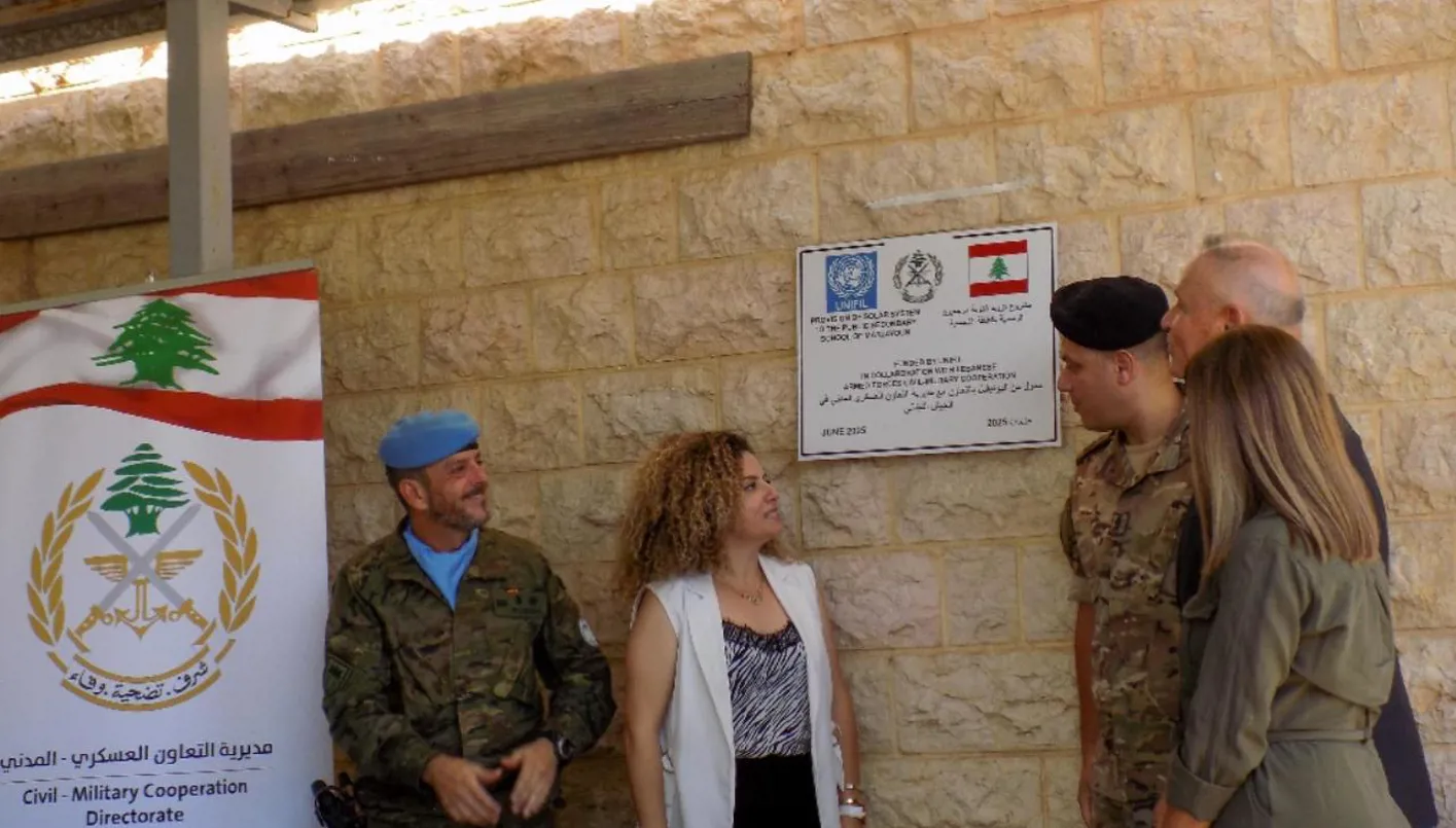 من مرجعيون جنوب لبنان... إسبانيا تجدّد التزامها السلام ودعم التعليم
