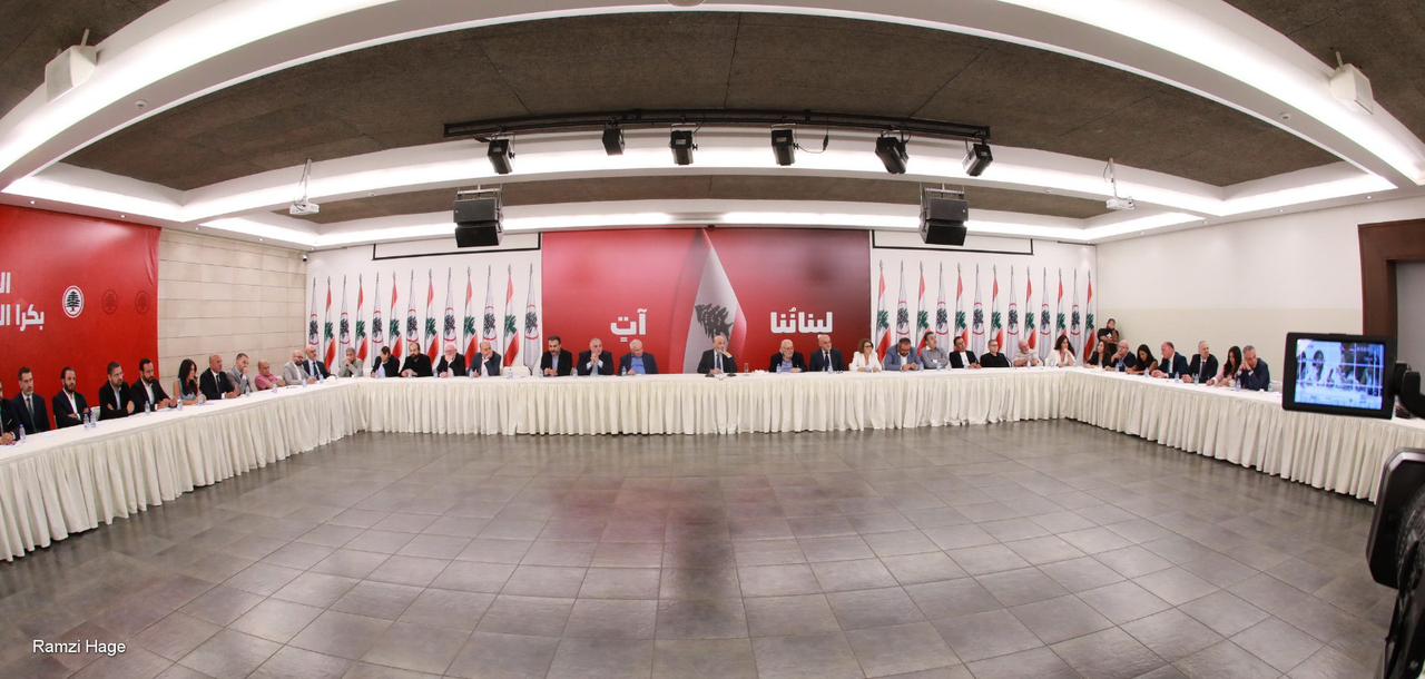 لقاء إعلامي في معراب تناول الانتخابات والتطورات السياسية