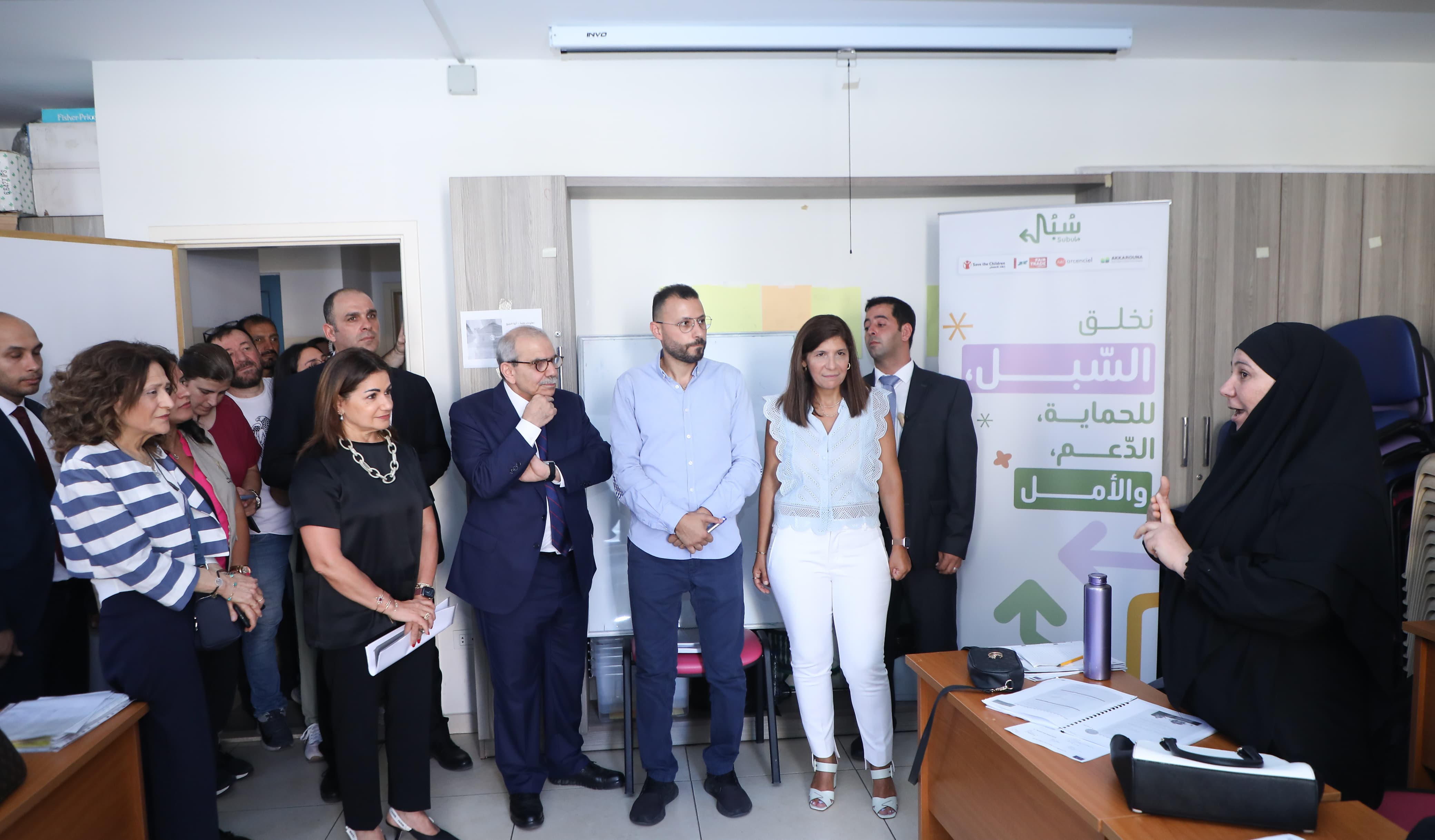 جولة نواف سلام على مراكز «أمان» لدعم الحماية الاجتماعية في بيروت