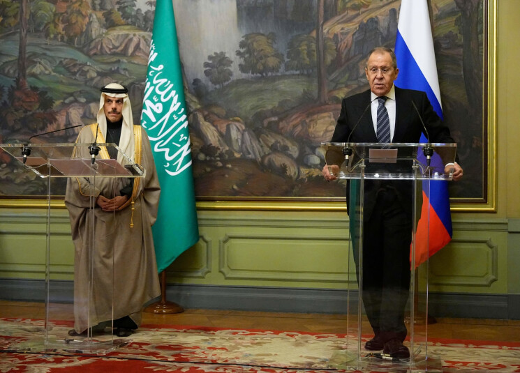 لقاء سعودي – روسي في موسكو: لحل دائم للقضية الفلسطينية