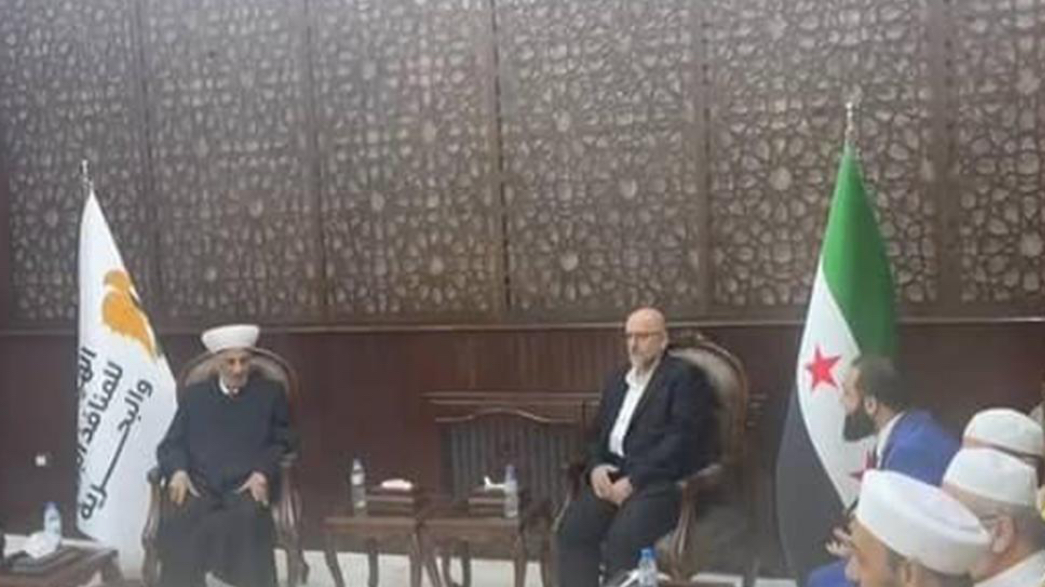 دريان يلتقي الشرع في دمشق
