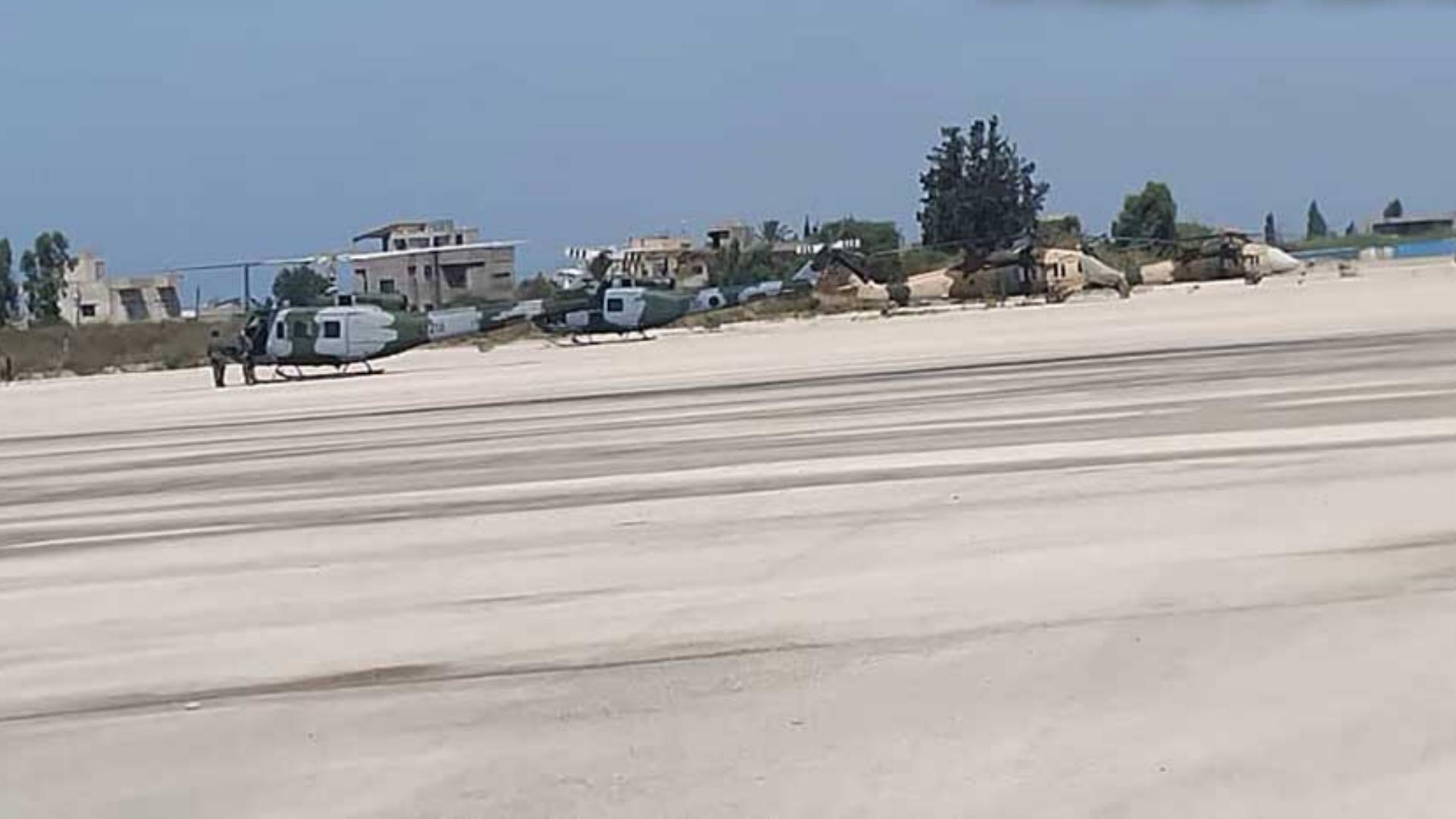 الجيش اللبناني يشارك في إخماد حرائق في ريف اللاذقية