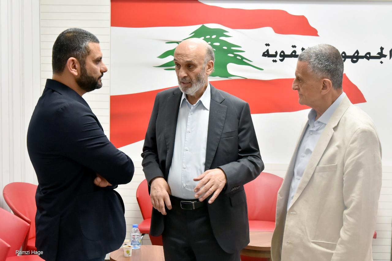 جعجع استقبل وفد بلدية كرخا في معراب: تأكيد على التوافق ودعم اتحاد بلديات جزين