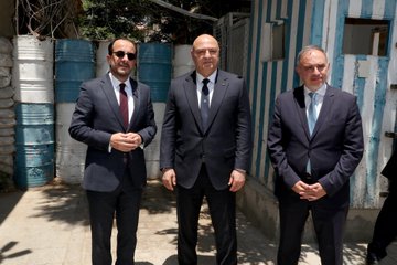 جولة الرئيس عون  والرئيس القبرصي على الخط الأخضر في نيقوسيا