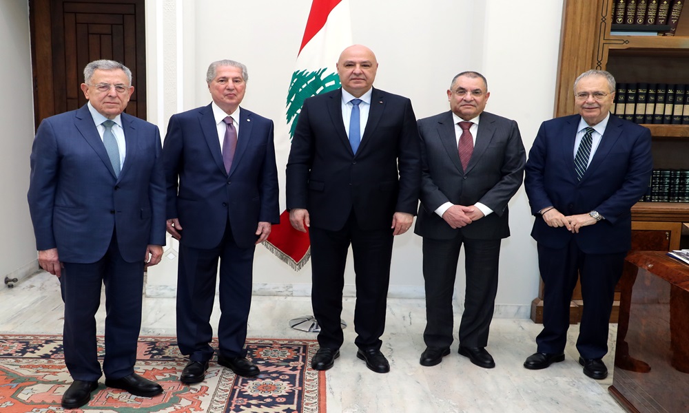 الصقر من بعبدا: مستعدون لدعم لبنان وشعبه