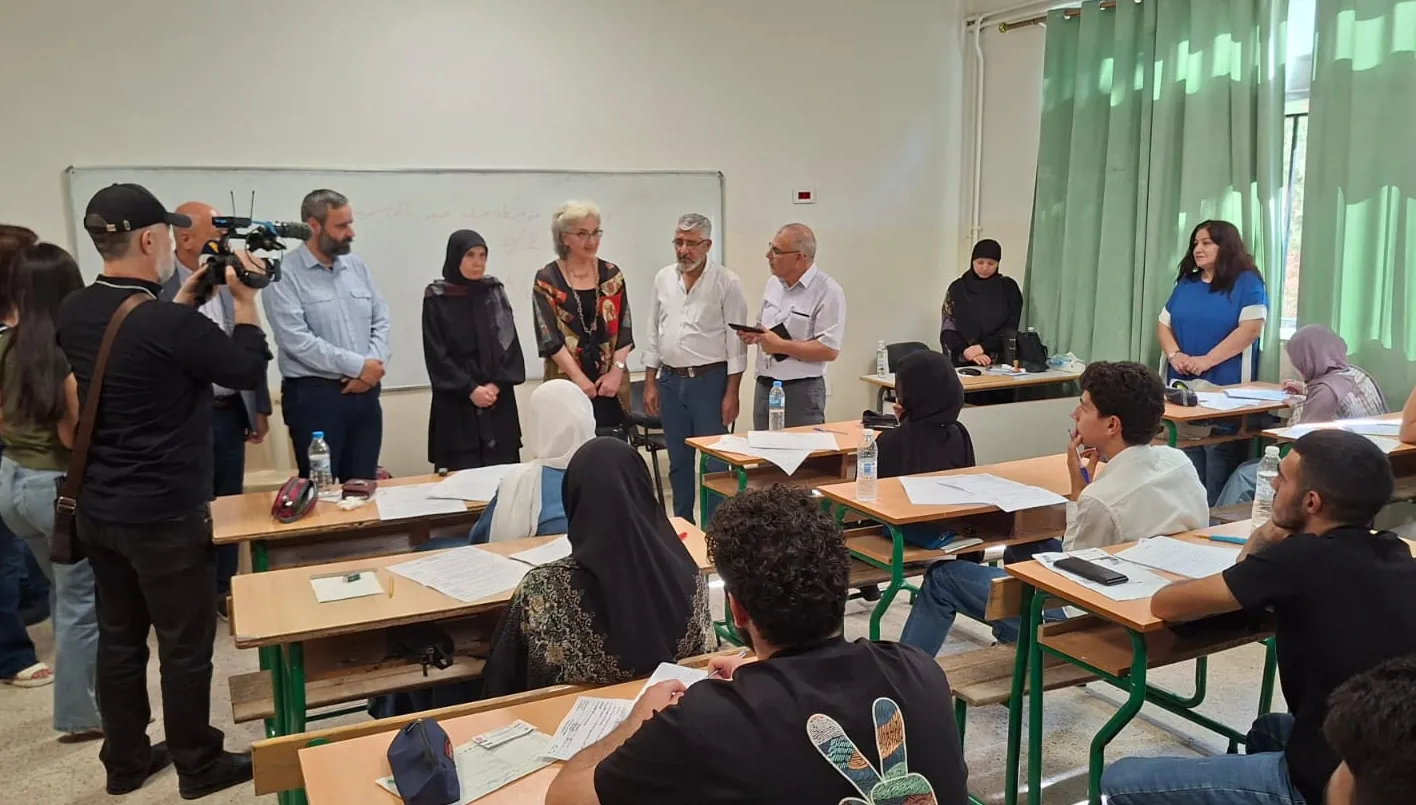 كرامي تفقّدت مركزي امتحانات في بعلبك: لا شيء يركعنا مهما كانت الظروف قاسية