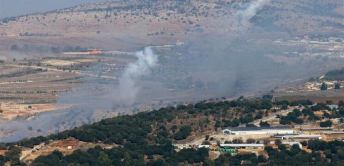 لحظة إستهداف مبنى قيادة الأركان العامة في دمشق