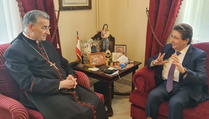 كنعان من بكركي: لتوحيد الموقف خلف الدولة ورئيس الجمهورية وننتظر إحالة قانون إسترداد الودائع
