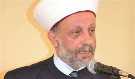 مفتي حاصبيا ومرجعيون القاضي الشيخ حسن في بيان يدعو فيه الى التعالي فوق الجراح حاصبيا