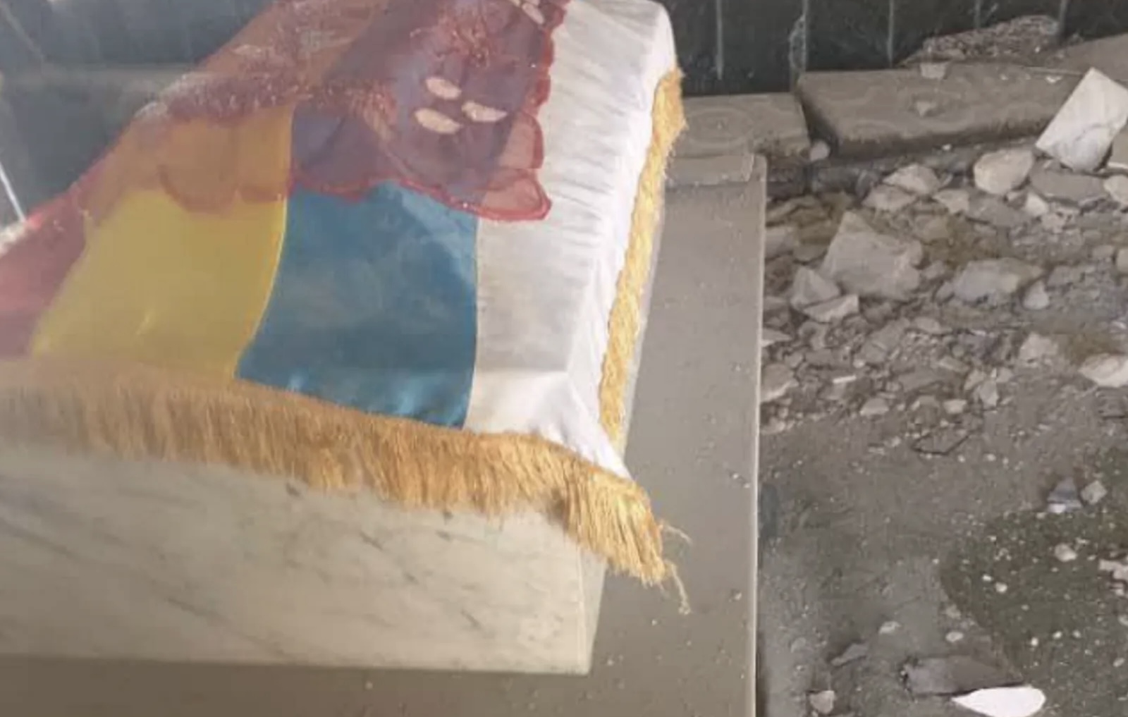 تفجير مقام ديني درزي في جبل الشيخ