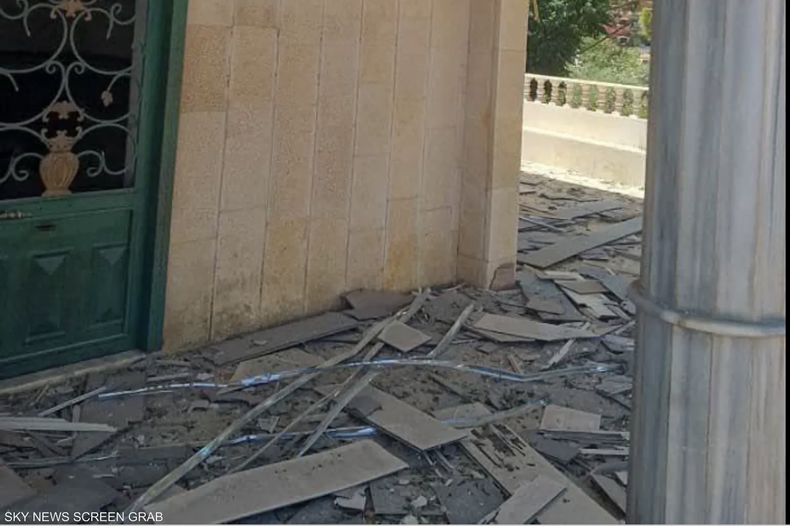 تفجير مقام ديني درزي في جبل الشيخ