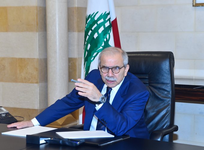 نواف سلام يستقبل وفد 