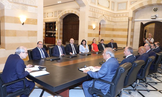 الرئيس سلام يستقبل وفد مصرف الإسكان ويؤكد على مواصلة الإصلاحات