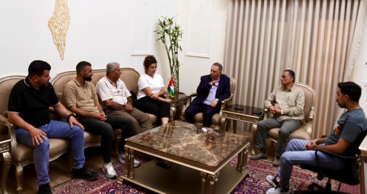 السفير دبور يستقبل منطقة بيروت التنظيمية في زيارة وداعية